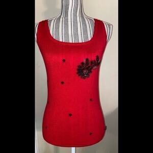 BCBG MAXAZRIA WOMENS SWEATER WITH MATCHING CARDIGAN SIZE S